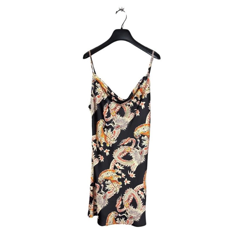 Silky Dragon And Lion Dress